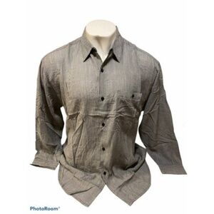 Mens casual shirt, Goouch long sleeve button down dress shirt casual shirt L